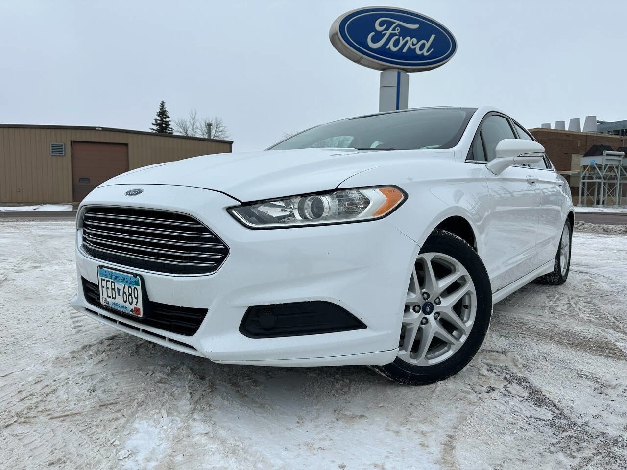 Used 2014 Ford Fusion SE with VIN 1FA6P0H77E5387119 for sale in Windom, Minnesota