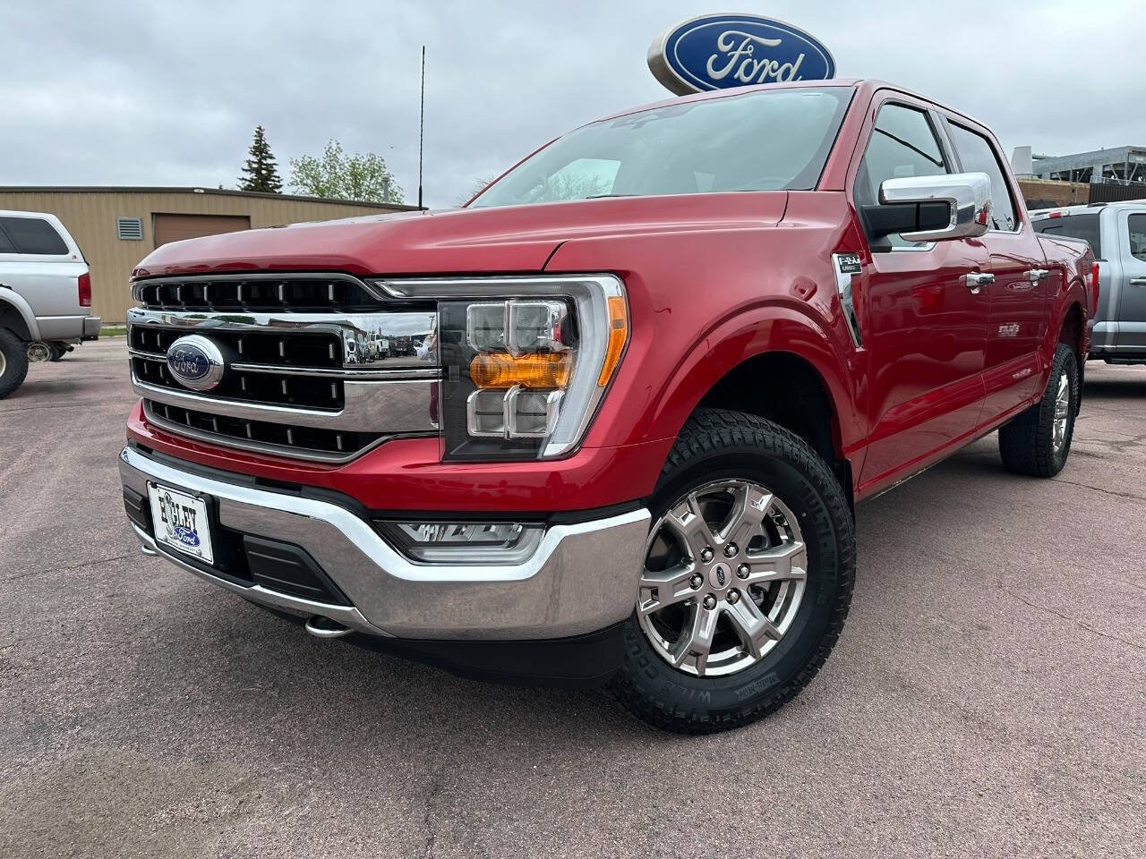 Used 2022 Ford F-150 Lariat with VIN 1FTFW1E88NKD61503 for sale in Windom, Minnesota