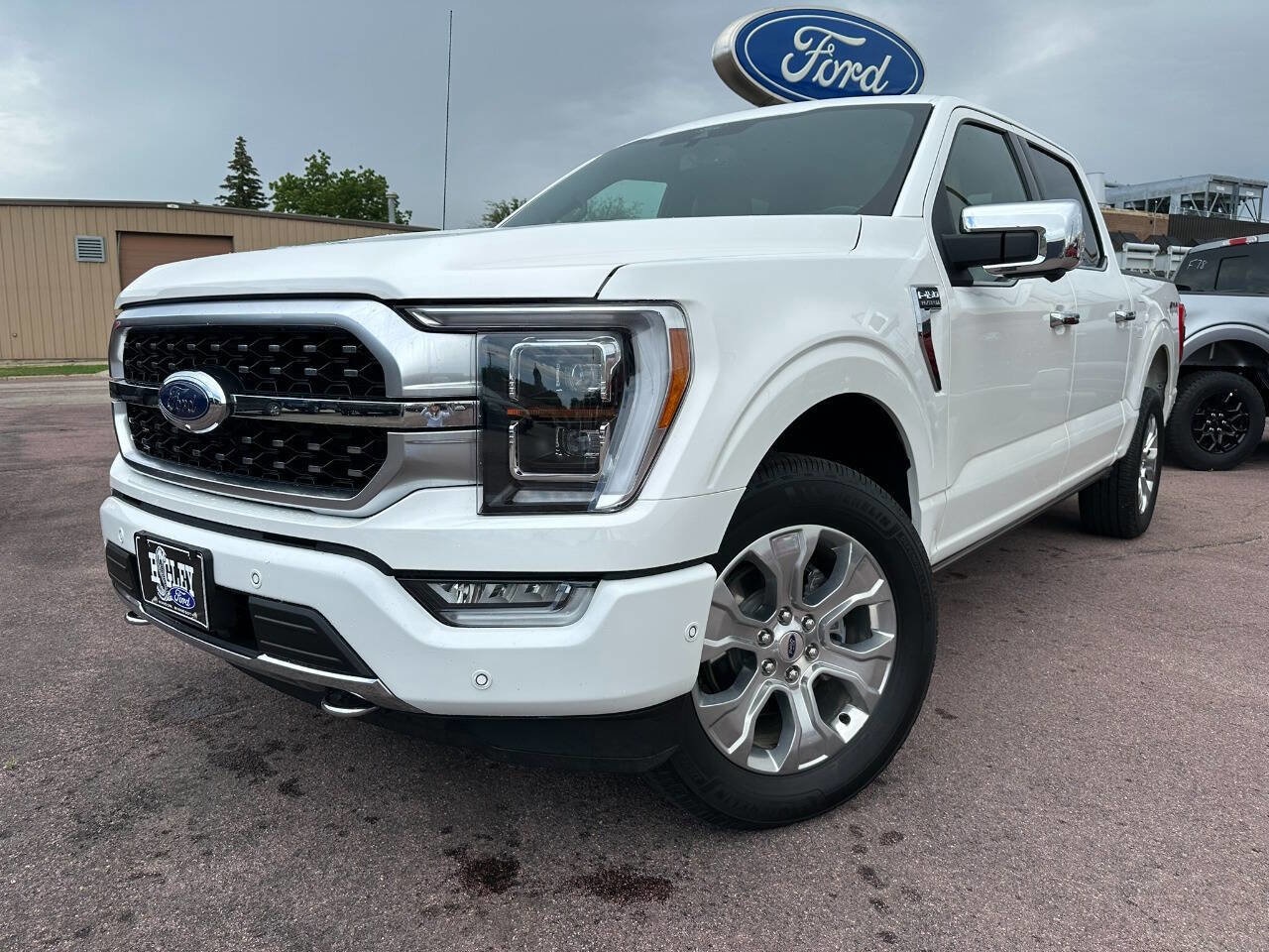 Used 2021 Ford F-150 Platinum with VIN 1FTFW1E82MFA03806 for sale in Windom, Minnesota