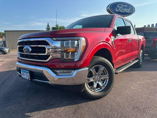 Used 2022 Ford F-150 XLT with VIN 1FTFW1E50NKE17763 for sale in Windom, Minnesota