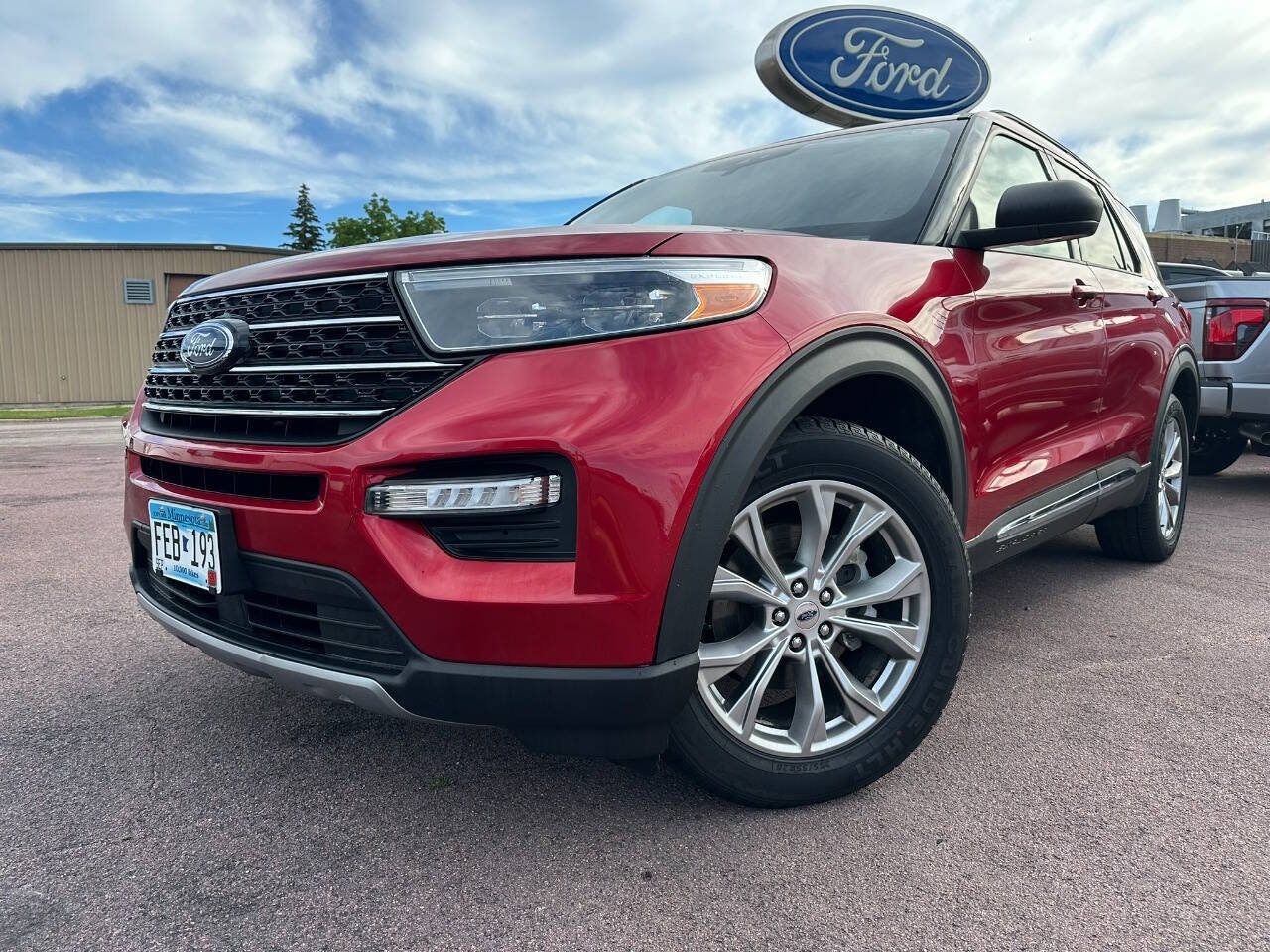 Used 2020 Ford Explorer XLT with VIN 1FMSK8DH3LGD17375 for sale in Windom, Minnesota