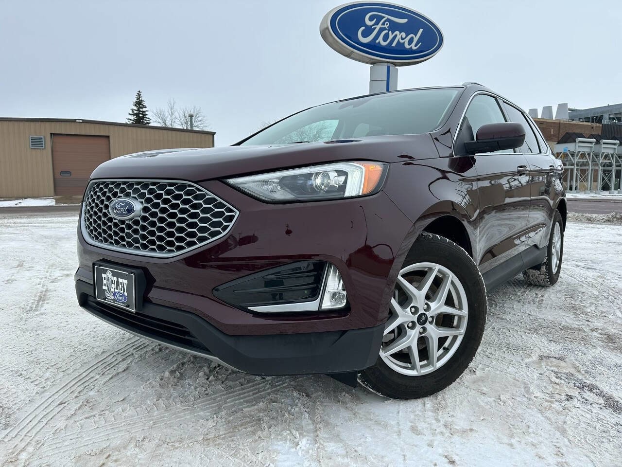 Used 2024 Ford Edge SEL with VIN 2FMPK4J98RBA60404 for sale in Windom, Minnesota