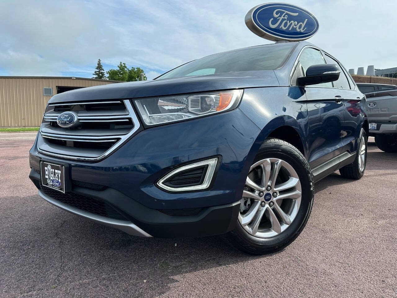 Used 2017 Ford Edge SEL with VIN 2FMPK4J98HBC30663 for sale in Windom, Minnesota