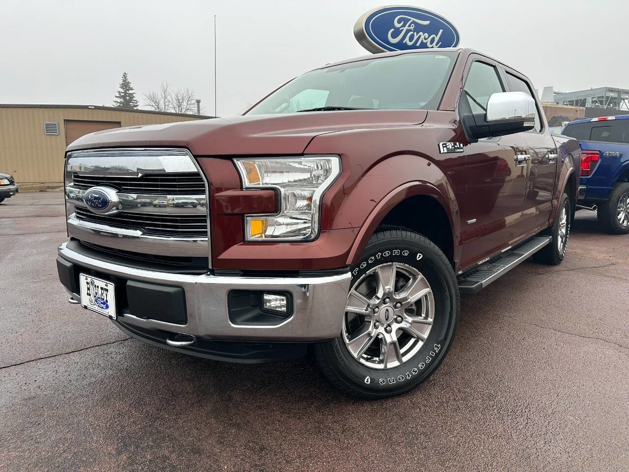 Used 2016 Ford F-150 Lariat with VIN 1FTEW1EGXGKE18614 for sale in Windom, Minnesota