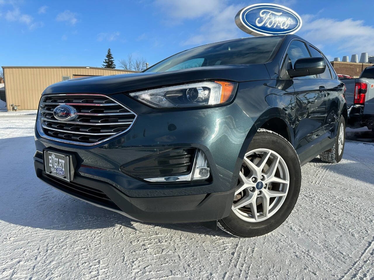 Used 2022 Ford Edge SEL with VIN 2FMPK4J92NBB10949 for sale in Windom, Minnesota
