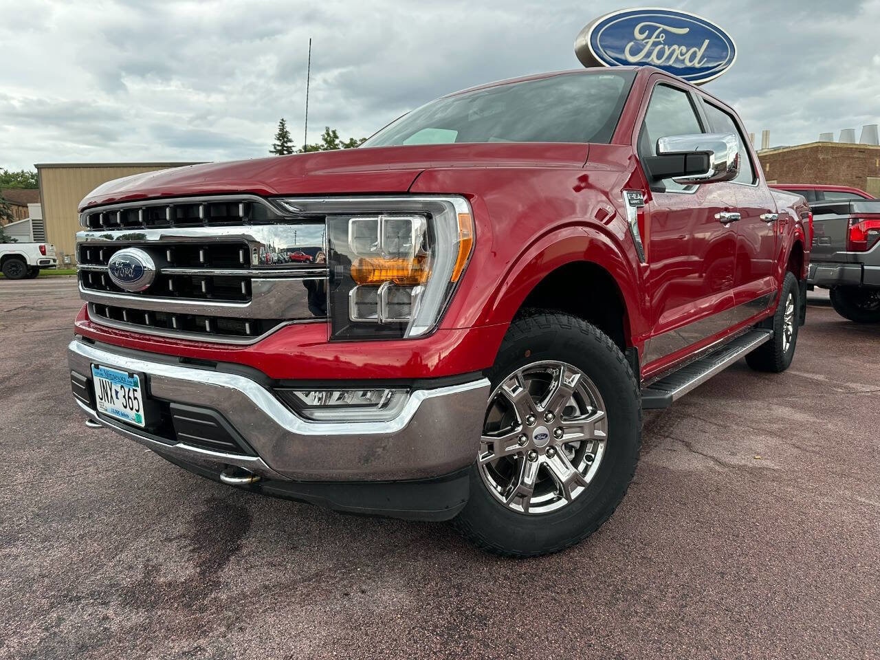 Used 2022 Ford F-150 Lariat with VIN 1FTFW1E84NKE90743 for sale in Windom, Minnesota
