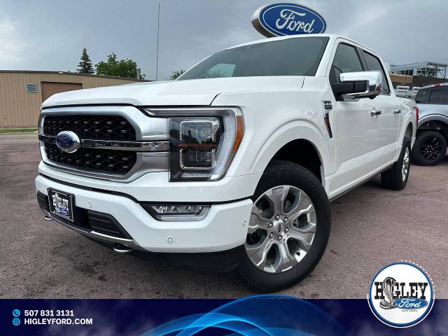 Used 2021 Ford F-150 Platinum with VIN 1FTFW1E82MFA03806 for sale in Windom, Minnesota