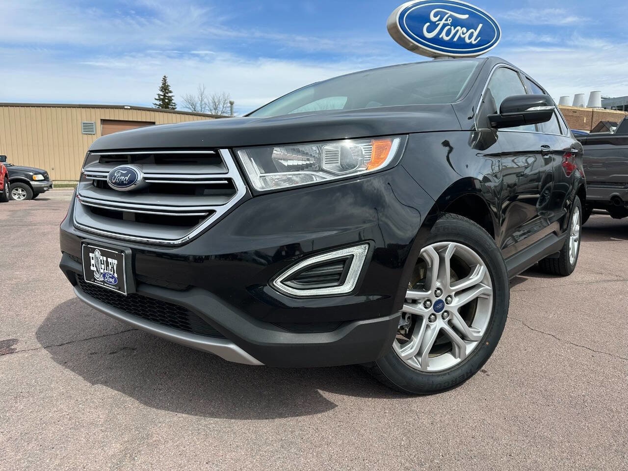 Used 2017 Ford Edge Titanium with VIN 2FMPK4K90HBB12105 for sale in Windom, Minnesota
