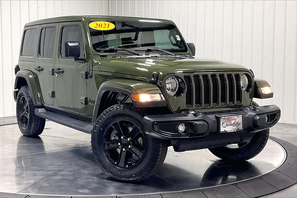 Used 2021 Jeep Wrangler Unlimited Sahara SUV