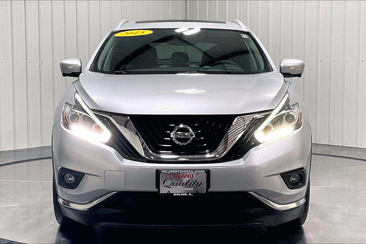 Used 2015 Nissan Murano Platinum with VIN 5N1AZ2MH7FN210818 for sale in Moline, IL