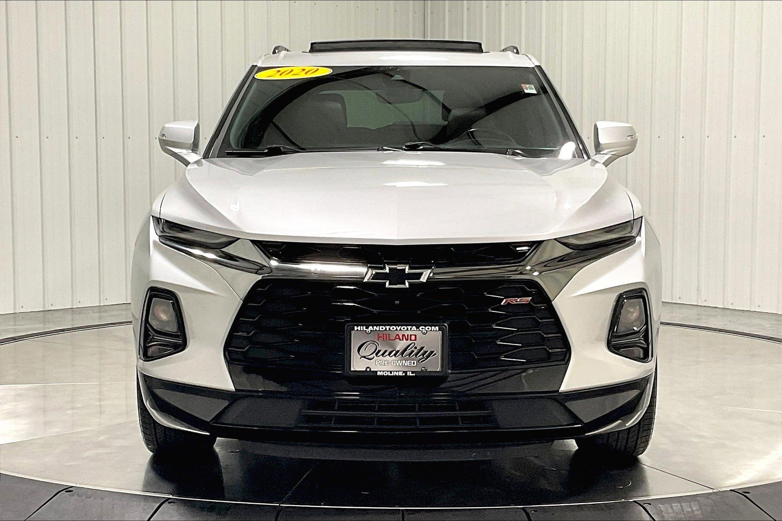 Used 2020 Chevrolet Blazer RS with VIN 3GNKBKRS9LS564253 for sale in Moline, IL