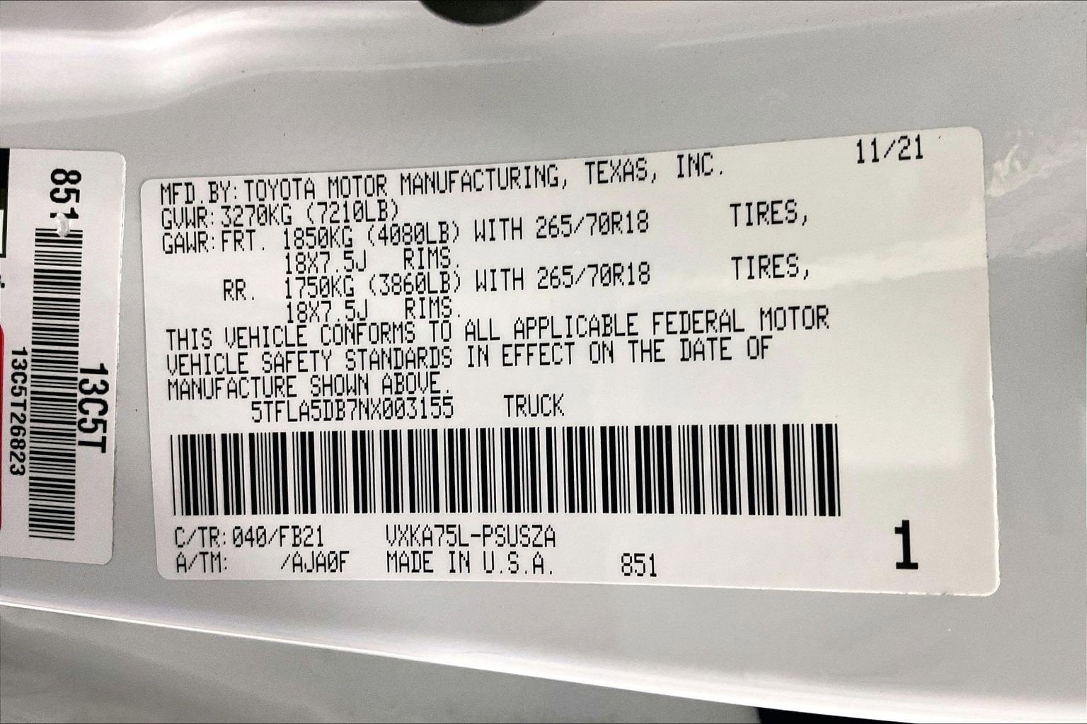 2022 Toyota Tundra SR5 - Photo 43
