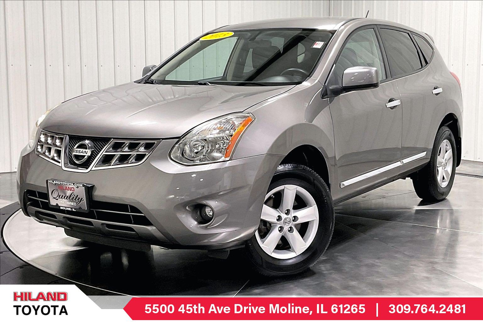 Used 2013 Nissan Rogue S with VIN JN8AS5MV5DW663363 for sale in Moline, IL