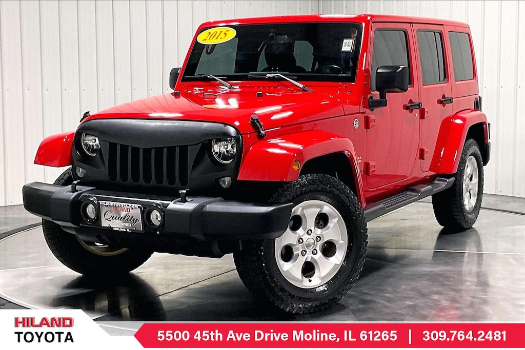 Used 2015 Jeep Wrangler Unlimited Sahara 4x4 SUV