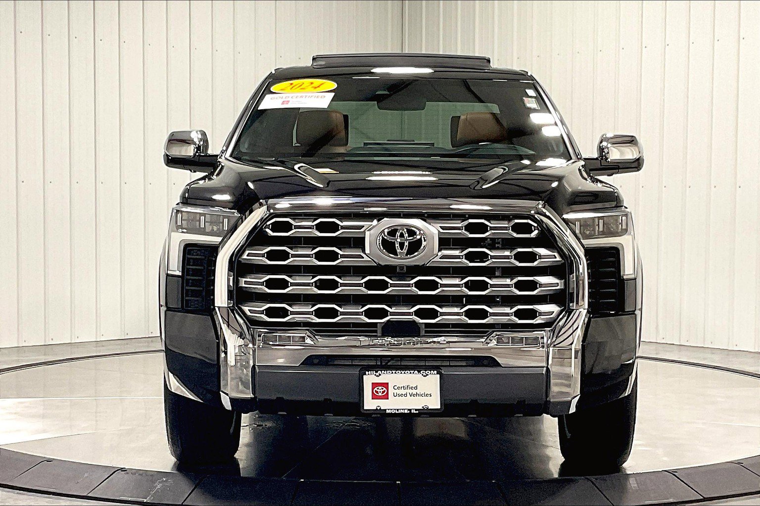 Certified 2024 Toyota Tundra 1794 Edition with VIN 5TFMA5DB5RX173489 for sale in Moline, IL