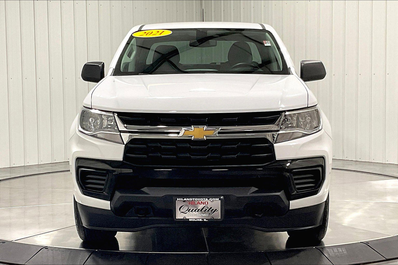 Used 2021 Chevrolet Colorado Work Truck with VIN 1GCGTBEN9M1114584 for sale in Moline, IL