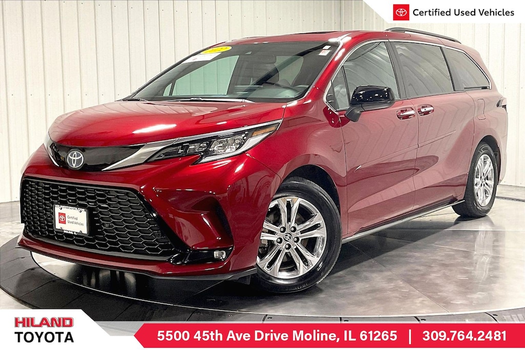 Certified 2022 Toyota Sienna XSE 7 Passenger Van Passenger Van