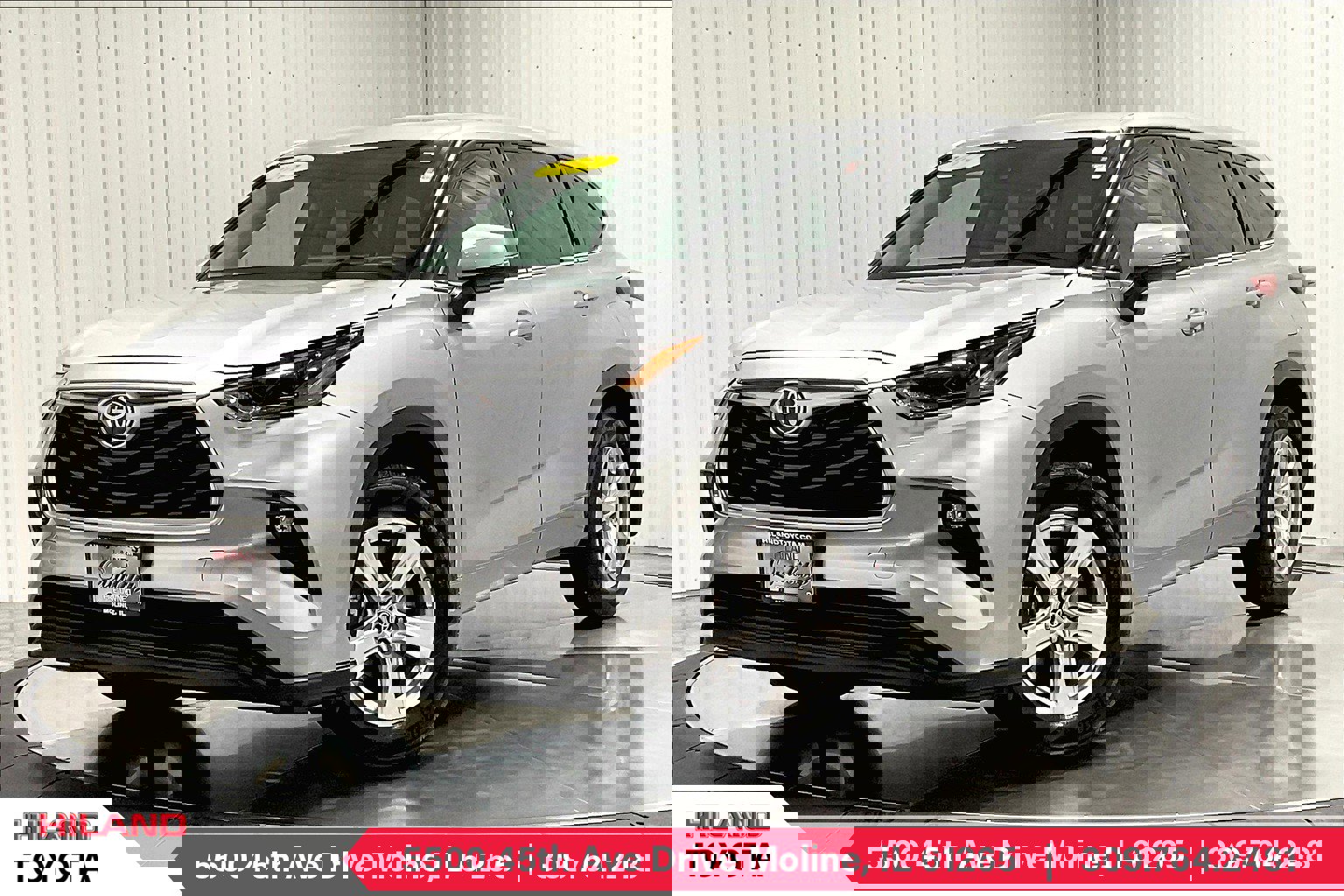 Certified 2022 Toyota Highlander LE with VIN 5TDBZRBH3NS204561 for sale in Moline, IL