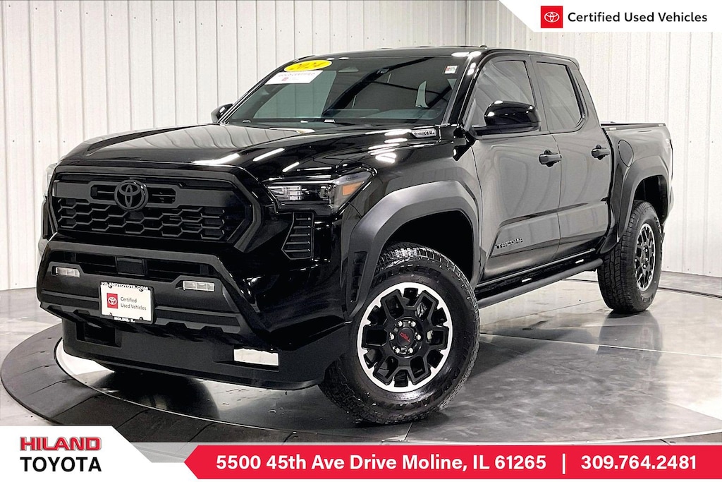 Certified 2024 Toyota Tacoma i-FORCE MAX TRD Off Road Truck Double Cab