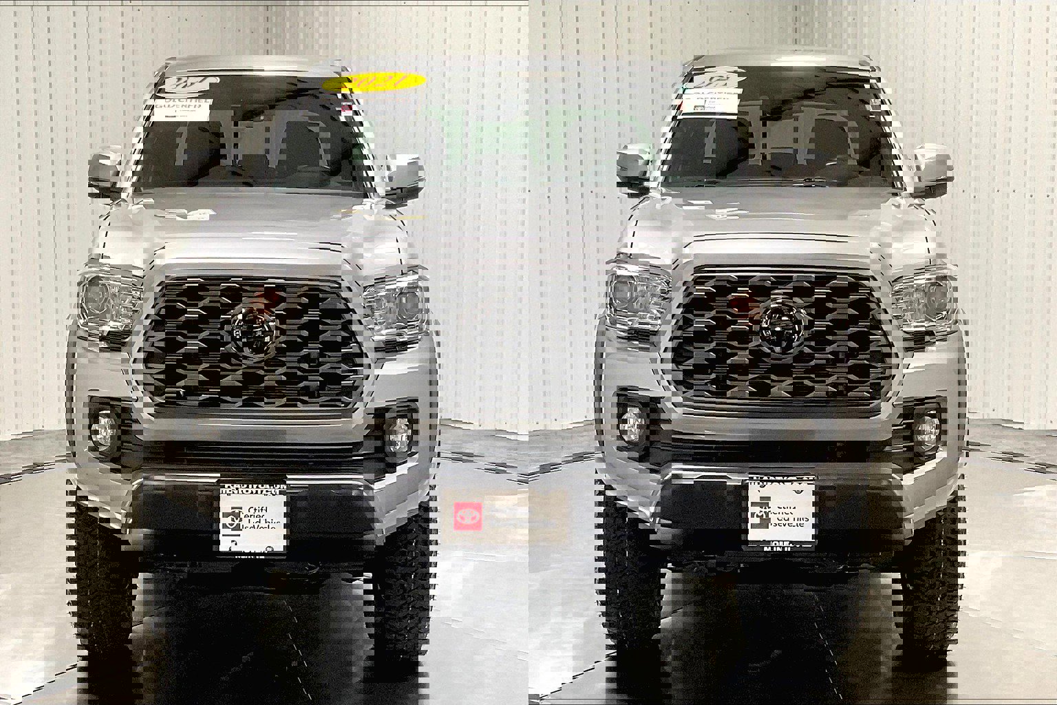 Certified 2021 Toyota Tacoma TRD Off Road with VIN 3TMCZ5AN6MM428748 for sale in Moline, IL