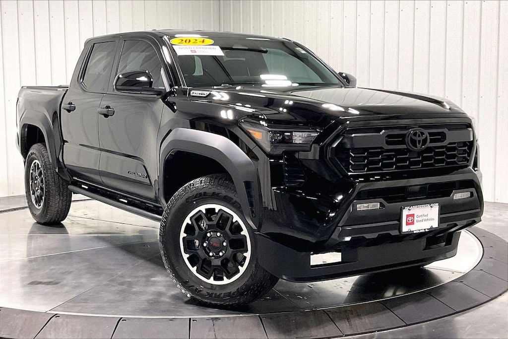 Certified 2024 Toyota Tacoma i-FORCE MAX TRD Off Road Truck Double Cab