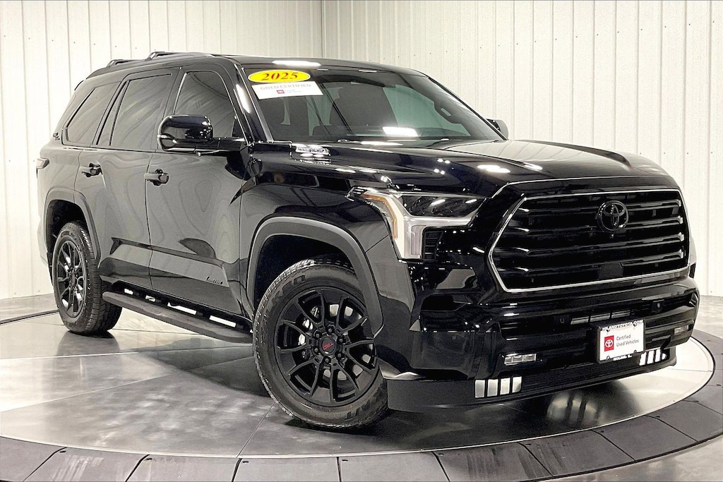 Certified 2025 Toyota Sequoia Limited TRD Off road SUV