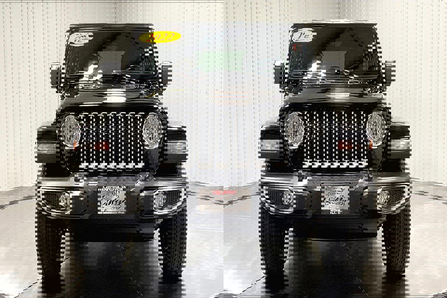 Used 2022 Jeep Wrangler Unlimited Sahara with VIN 1C4HJXEN6NW196978 for sale in Moline, IL