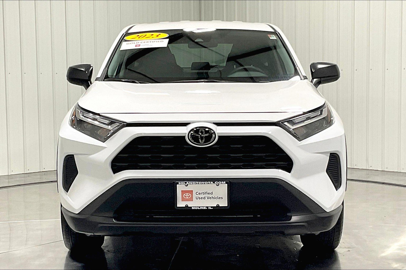 Certified 2023 Toyota RAV4 LE with VIN 2T3F1RFVXPW374295 for sale in Moline, IL