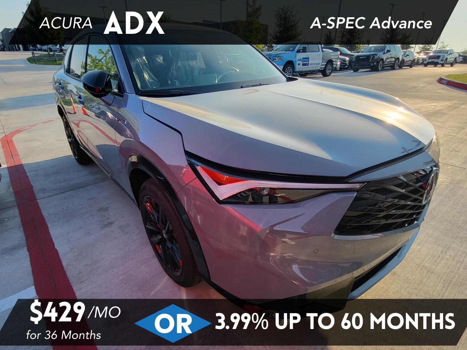 New 2026 Acura ADX A-Spec Advance Package