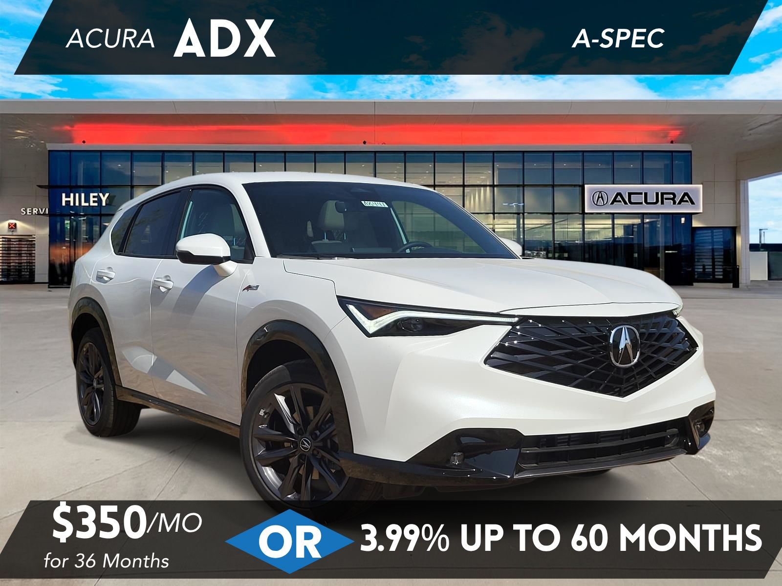 New 2026 Acura ADX A-Spec Package