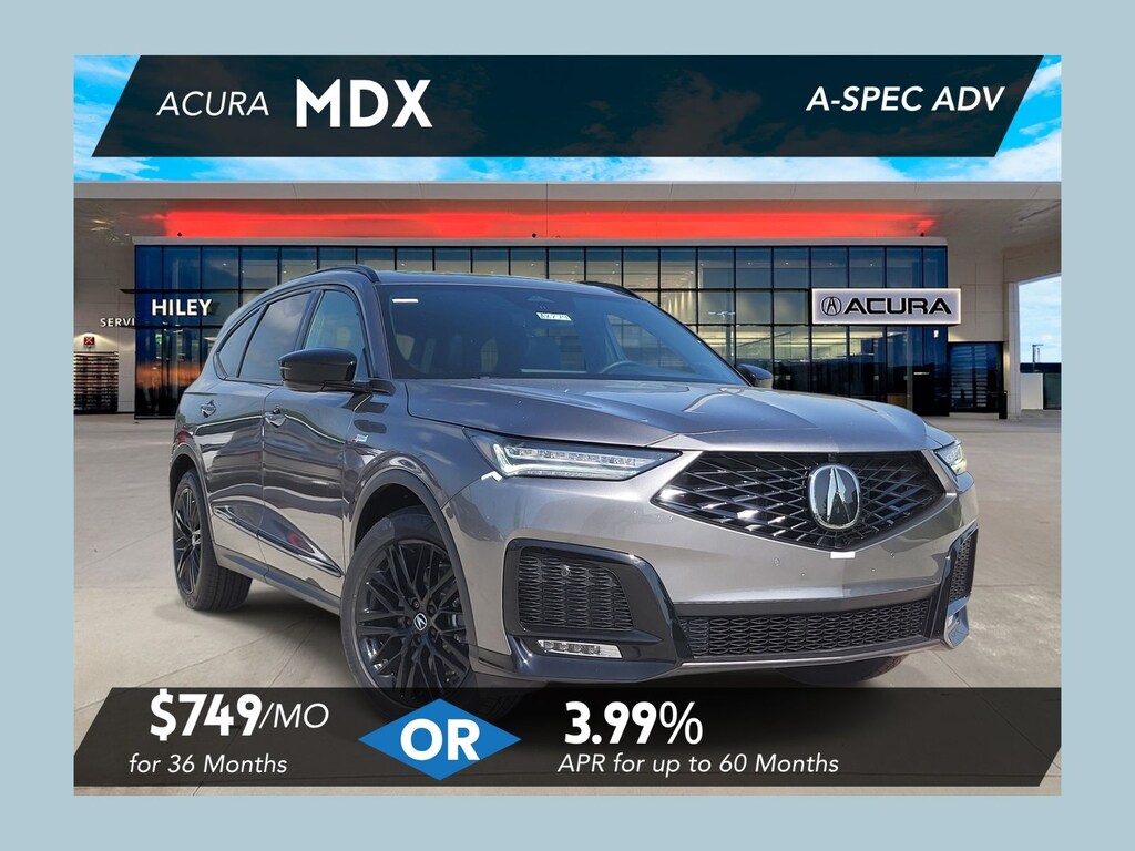 New 2026 Acura MDX w/A-Spec Advance Package SUV