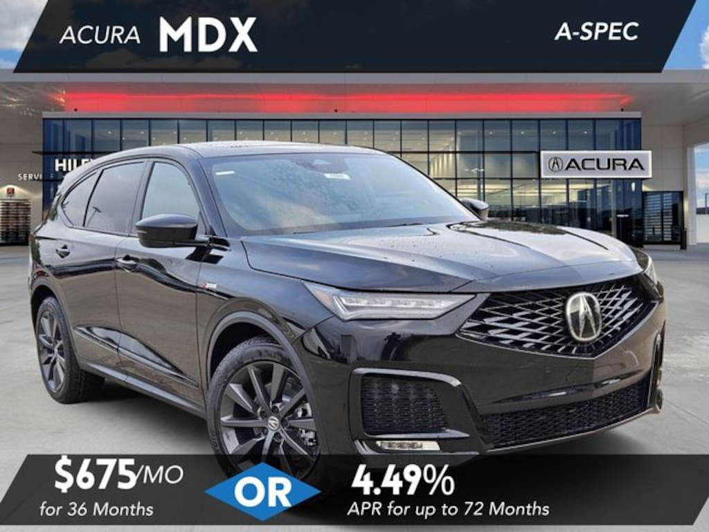 New 2026 Acura MDX w/A-Spec Package SUV