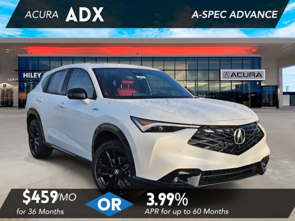 New 2026 Acura ADX w/A-Spec Advance Package SUV