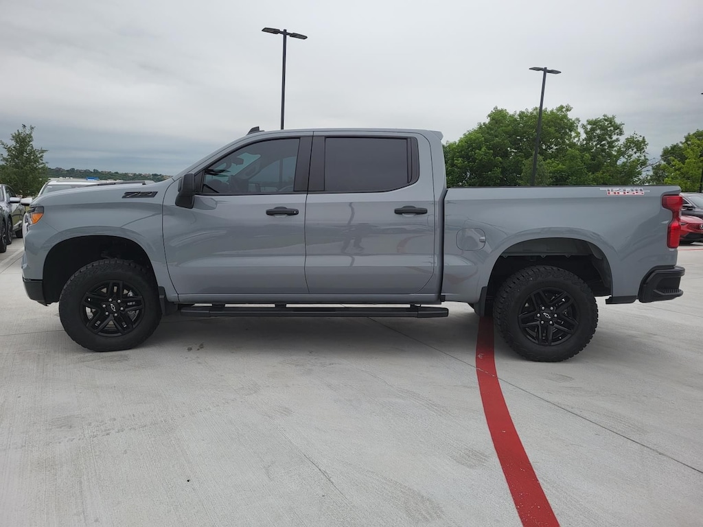 Used 2025 Chevrolet Silverado 1500 Custom Trail Boss Truck Crew Cab