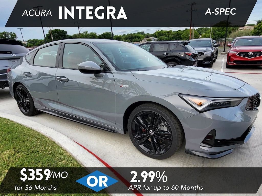 New 2026 Acura Integra w/A-Spec Package Hatchback