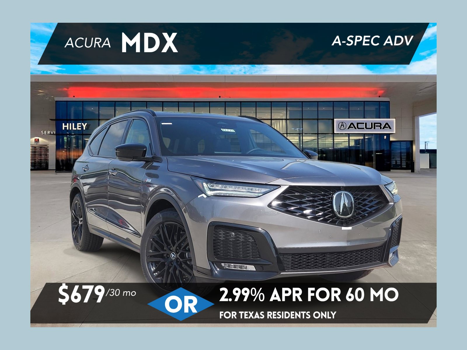 New 2026 Acura MDX A-Spec Advance Package SUV
