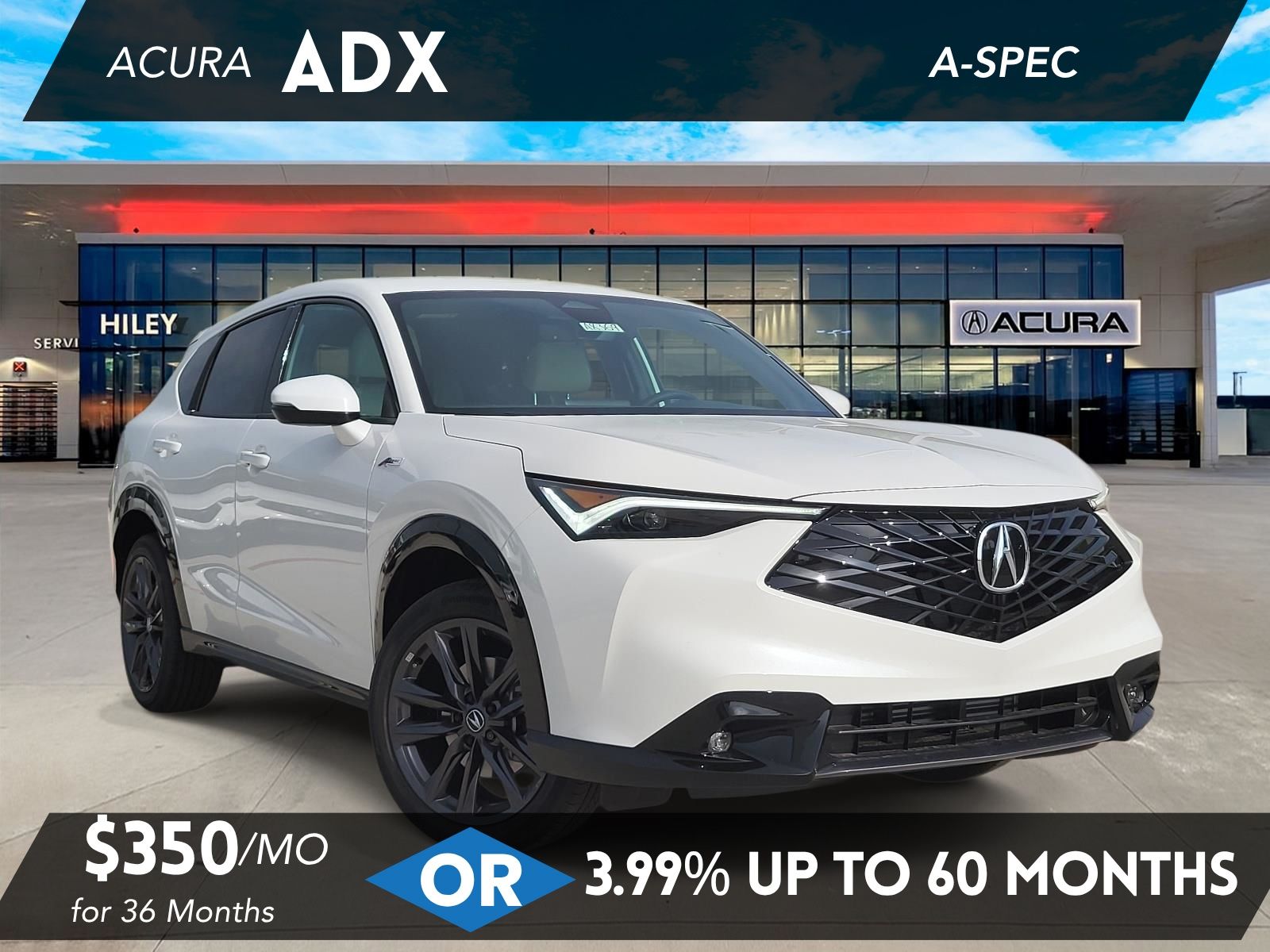 New 2026 Acura ADX A-Spec Package