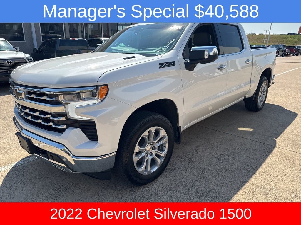 Used 2022 Chevrolet Silverado 1500 LTZ Truck Crew Cab
