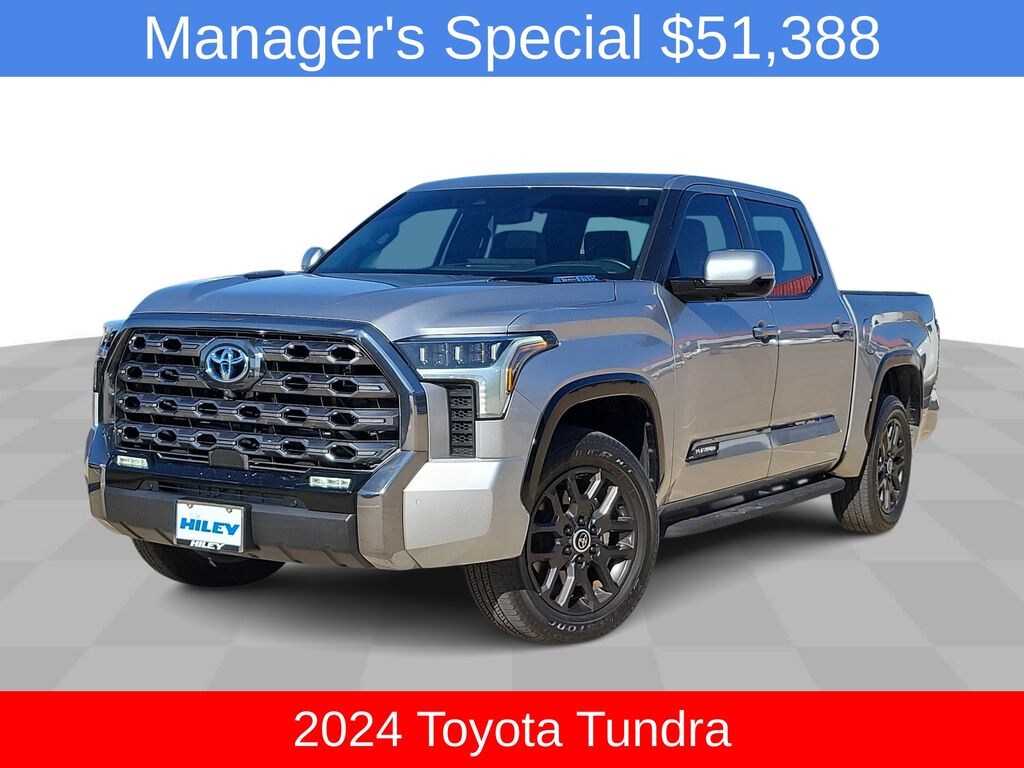 Used 2024 Toyota Tundra i-FORCE MAX Platinum Truck CrewMax