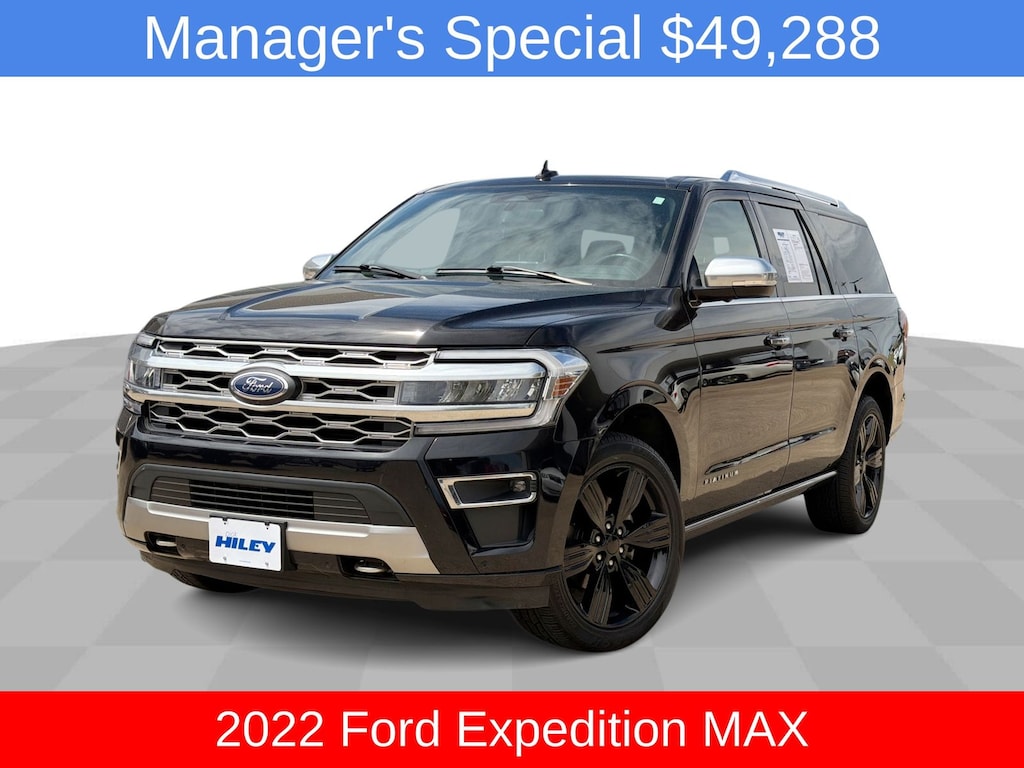 Used 2022 Ford Expedition Max Platinum SUV