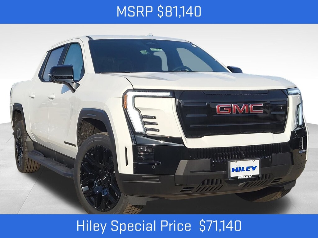 New 2026 GMC Sierra EV Elevation w/3SC Truck Crew Cab