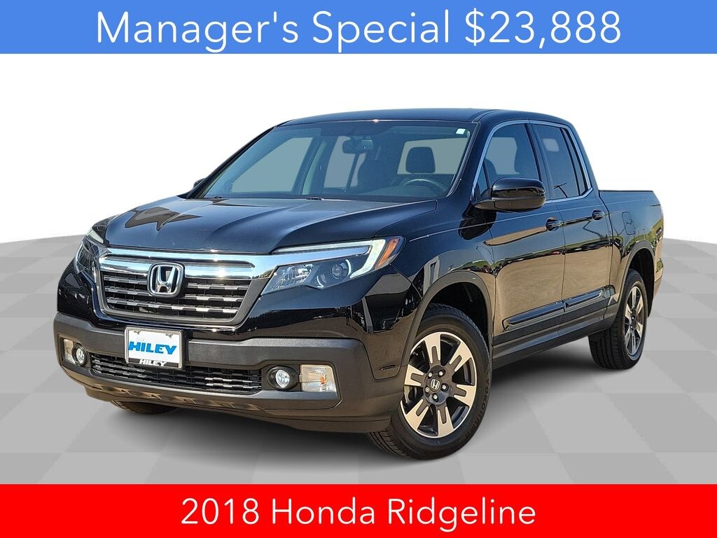 Certified 2018 Honda Ridgeline RTL-T AWD Truck Crew Cab