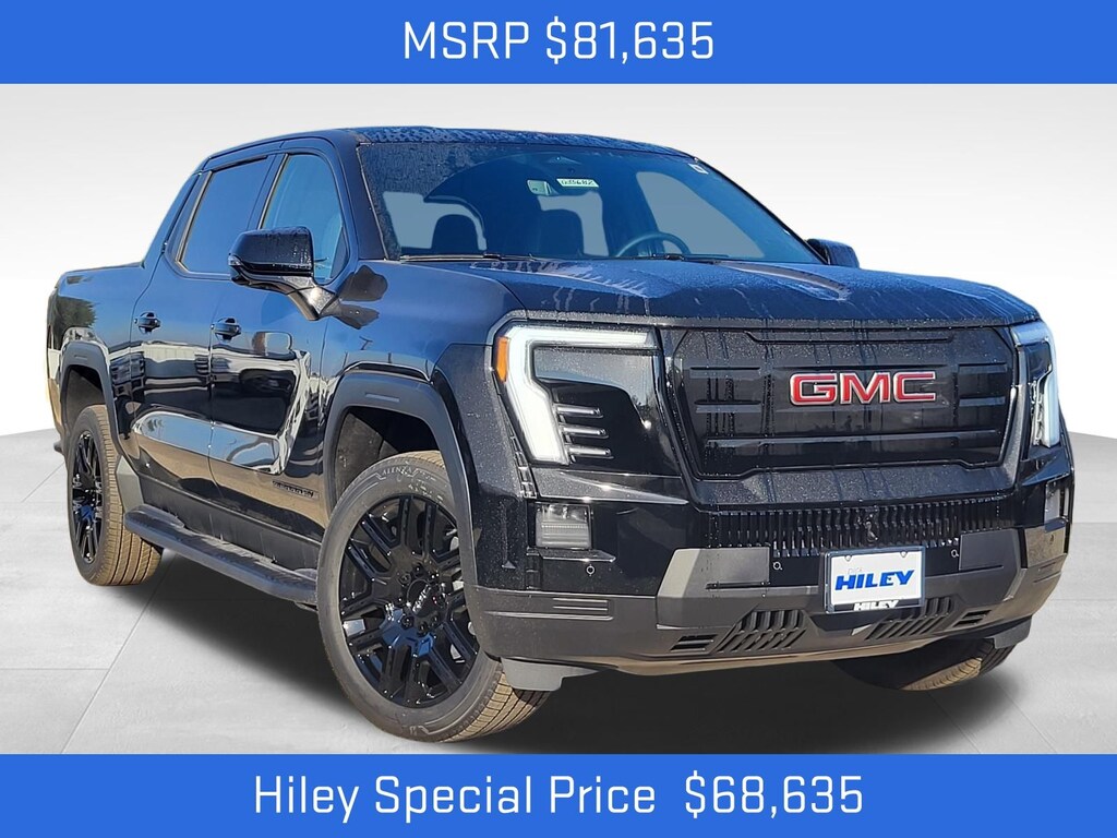 New 2026 GMC Sierra EV Elevation w/3SC Truck Crew Cab