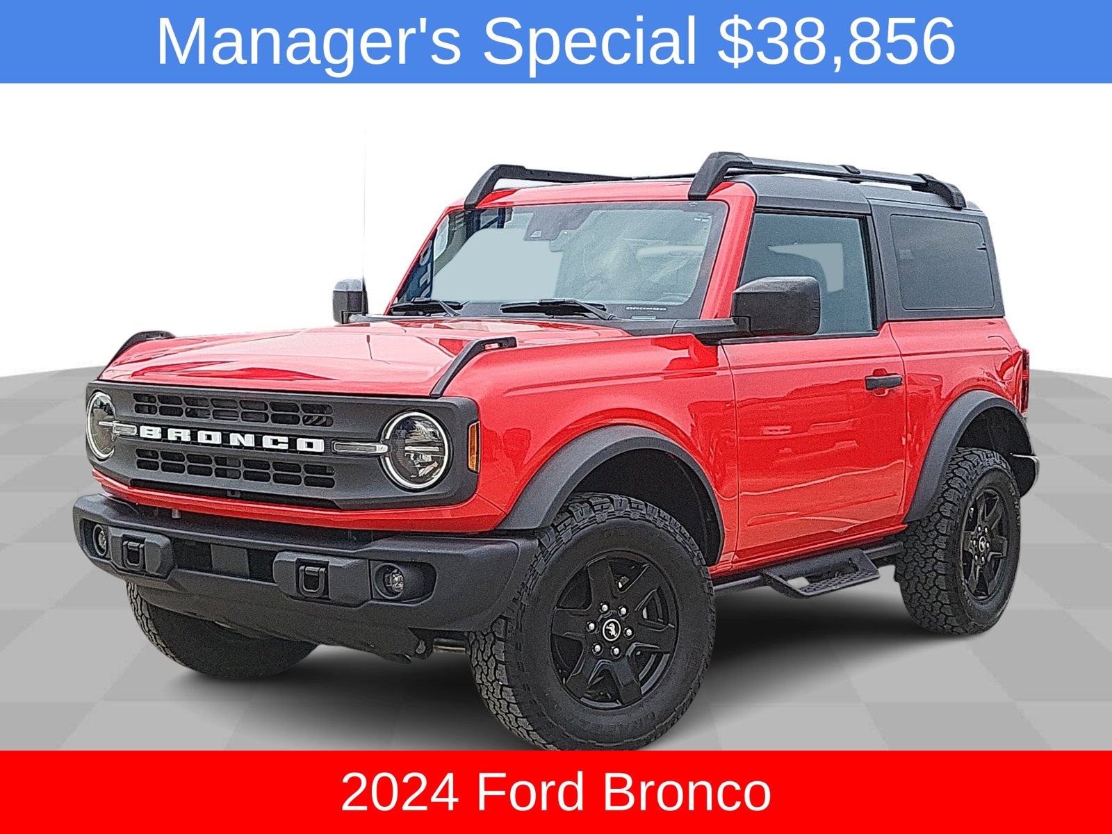 2024 Ford Bronco 2-Door Black Diamond