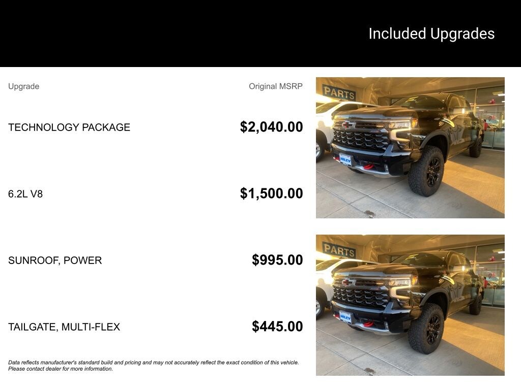 New 2025 Chevrolet Silverado 1500 ZR2 Truck