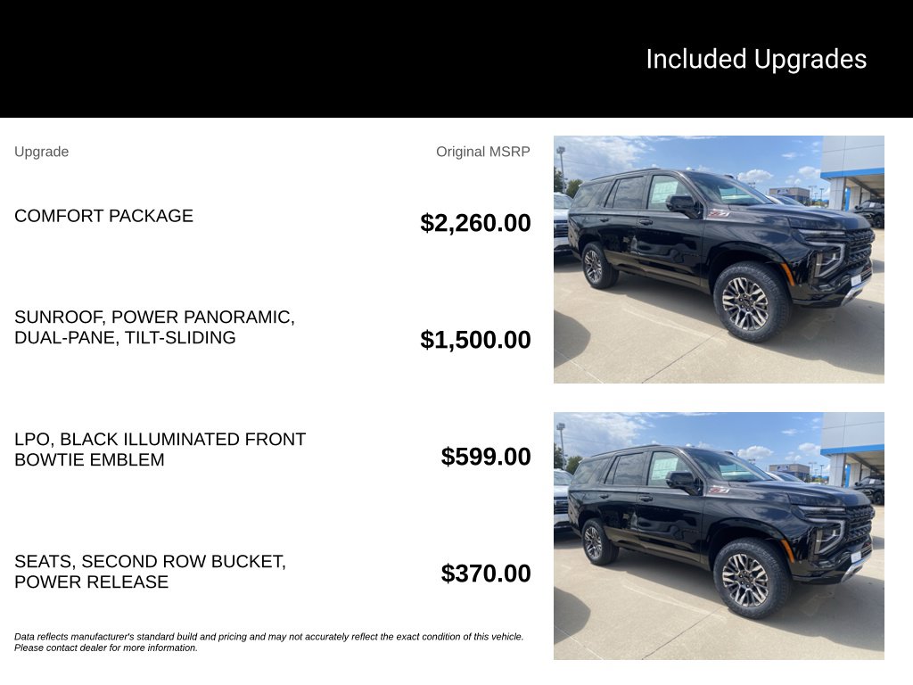 New 2027 Chevrolet Tahoe Z71 SUV