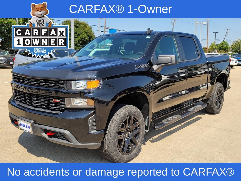 Used 2021 Chevrolet Silverado 1500 Custom Trail Boss Truck