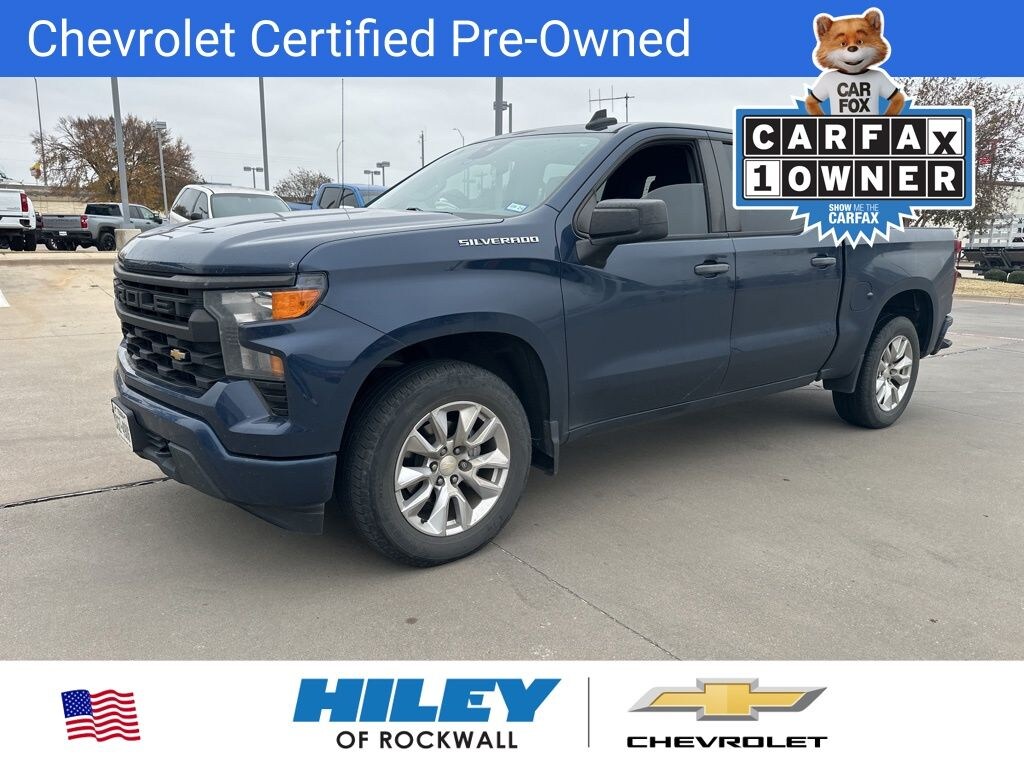 Certified 2022 Chevrolet Silverado 1500 Custom Truck