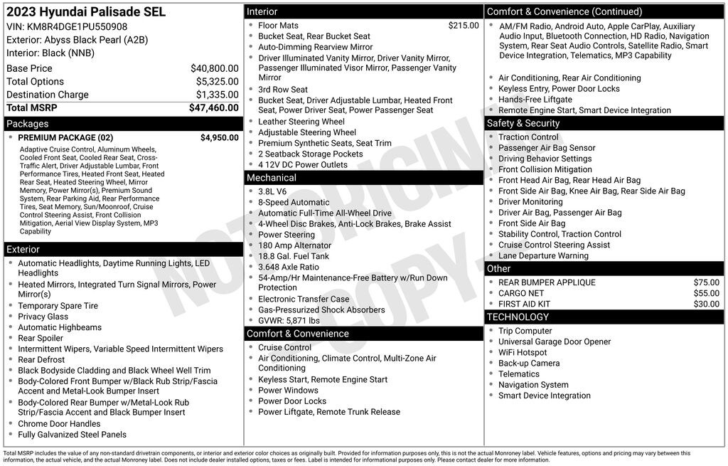 Used 2023 Hyundai Palisade SEL SUV