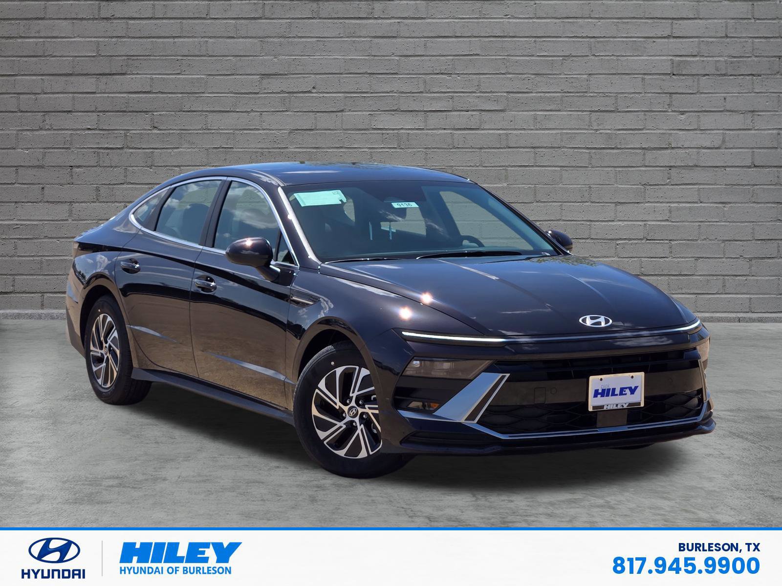 New 2026 Hyundai Sonata Hybrid Blue Sedan